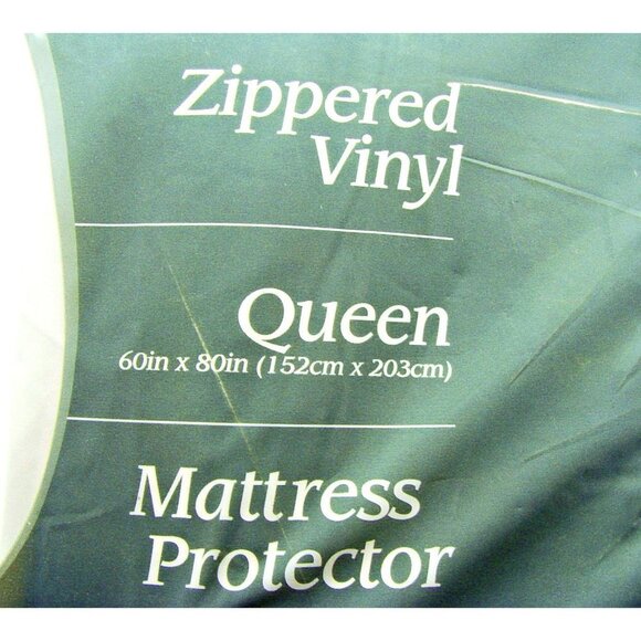 Basic Bedding Zippered Vinyl Mattress Protector - Picture 7 of 8